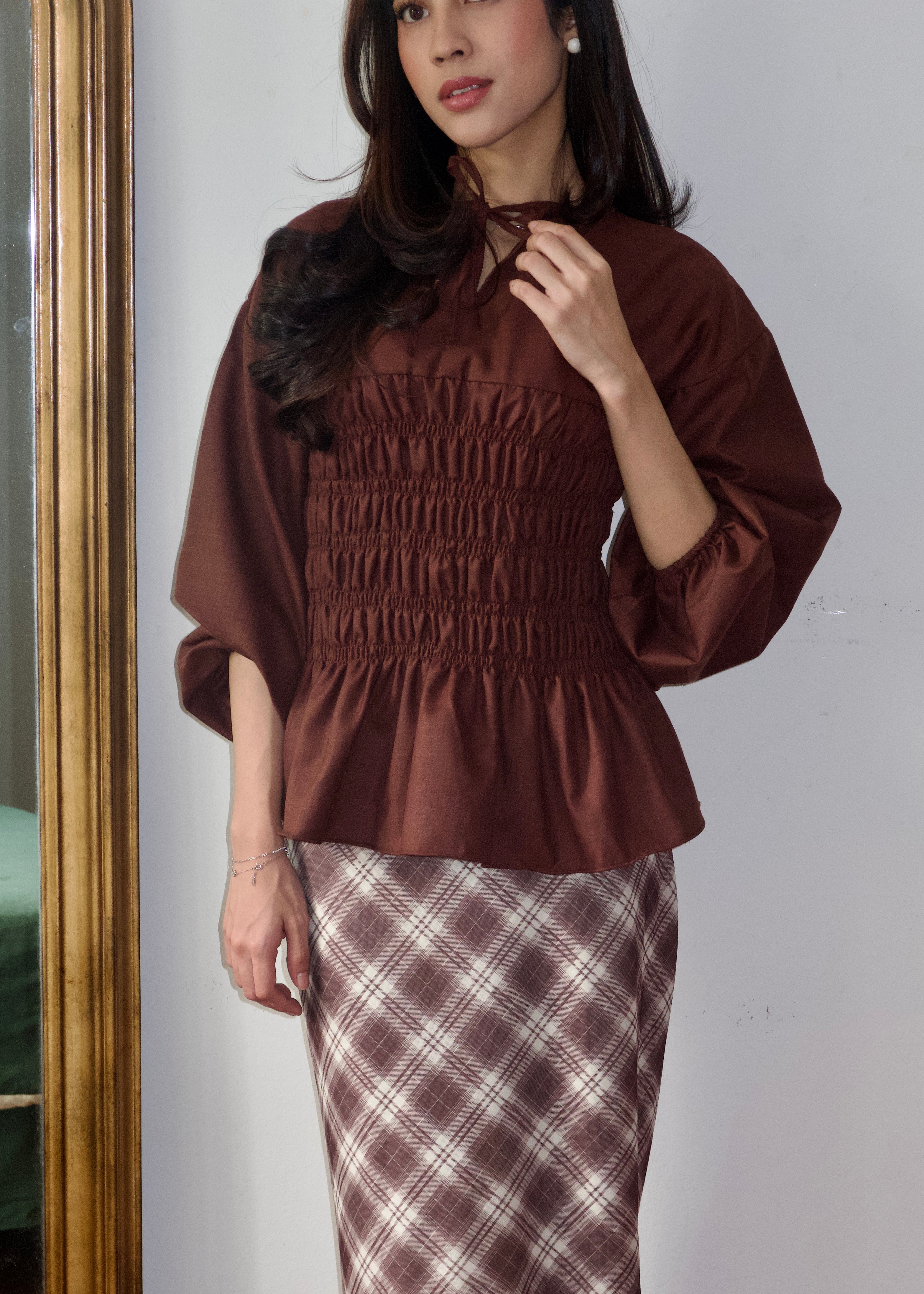 Shirred Blouse