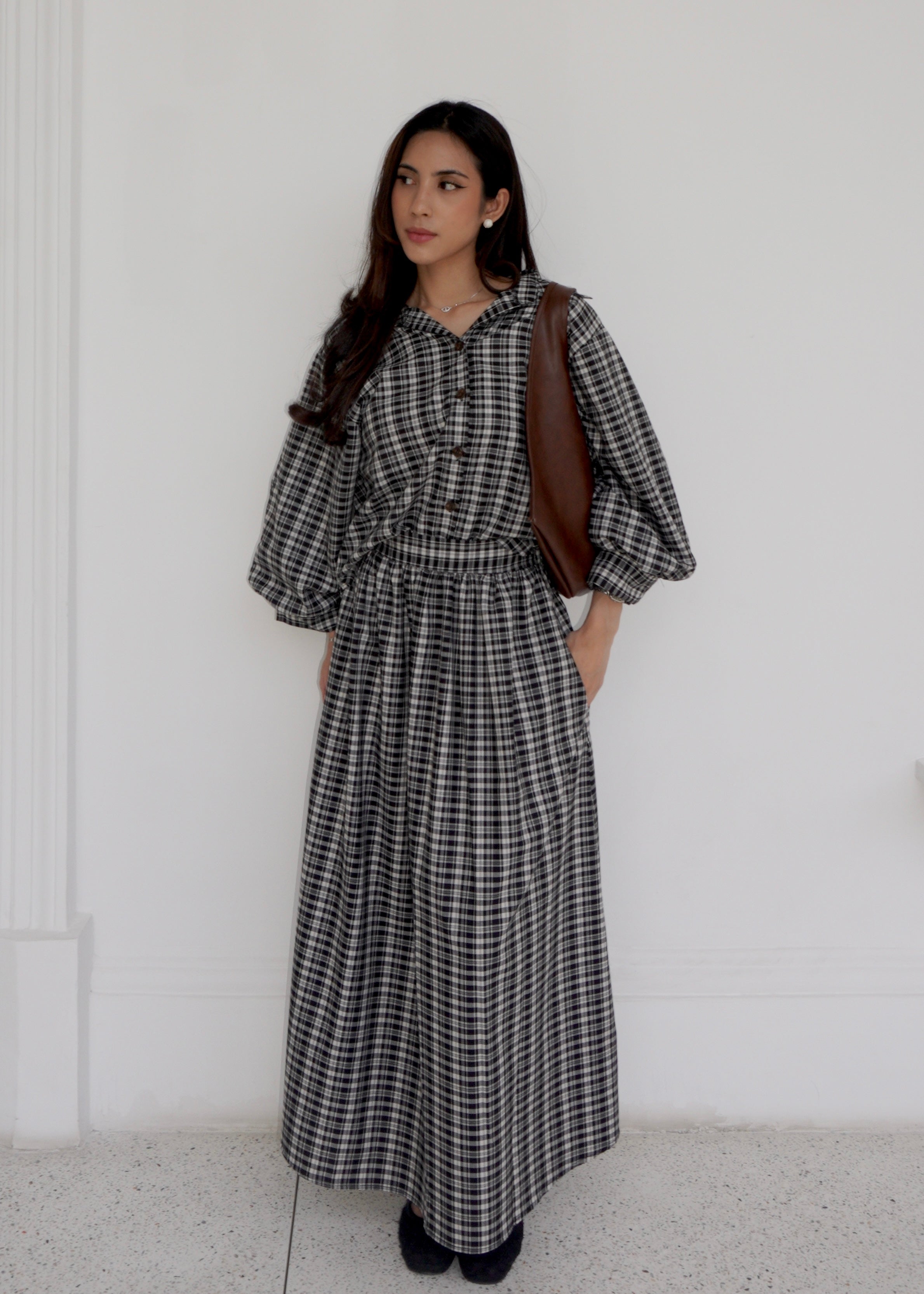 The Plaid Set (Black)