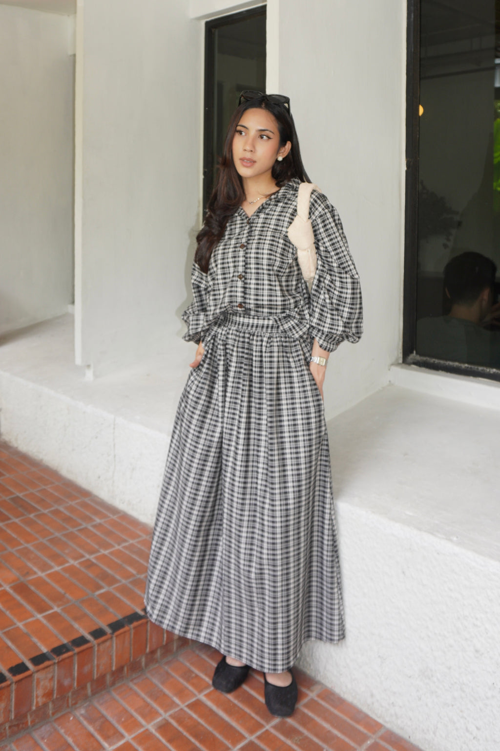 The Plaid Set (Black)